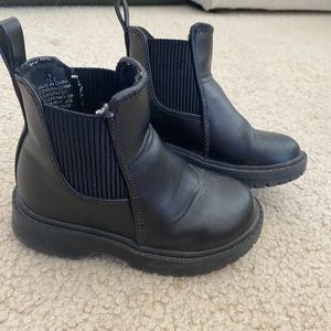 Toddler Black Chelsea Boots
